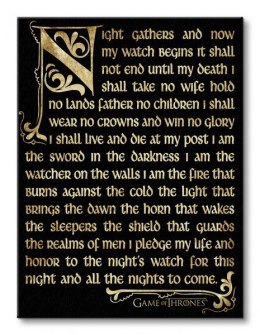 Gra o Tron - Game of Thrones (Season 3 - Nightwatch Oath) - Obraz na płótnie