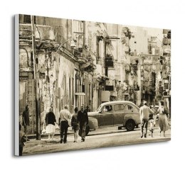Havana Street, Cuba - Obraz na płótnie