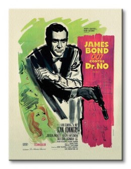 James Bond (Dr No - French) - Obraz na płótnie