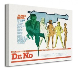 James Bond (Dr No - Gun) - Obraz na płótnie