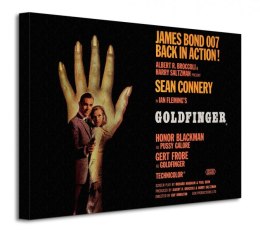 James Bond (Goldfinger - Hand) - Obraz na płótnie