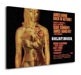 James Bond (Goldfinger - Projection) - Obraz na płótnie