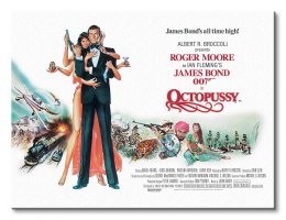 James Bond (Octopussy) - Obraz na płótnie