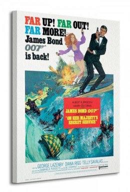 James Bond (On Her Majesty's Secret Service) - Obraz na płótnie