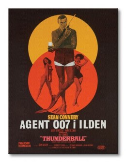James Bond (Thunderball - Danish) - Obraz na płótnie