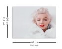 Marilyn Monroe (White) - Obraz na płótnie