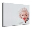 Marilyn Monroe (White) - Obraz na płótnie