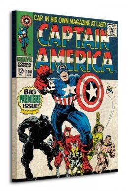 Marvel Kapitan Ameryka (Premier) - Obraz na płótnie