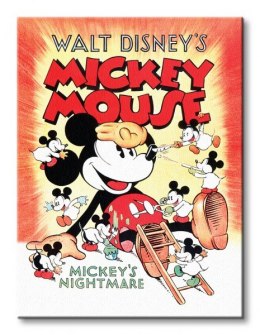 Myszka Miki Mickey Mouse (Mickey's Nightmare) - Obraz na płótnie