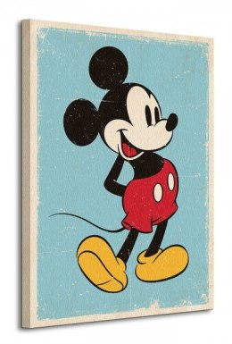 Myszka Miki Mickey Mouse (Retro) - Obraz na płótnie