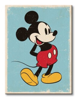 Myszka Miki Mickey Mouse (Retro) - Obraz na płótnie