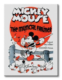Myszka Miki Mickey Mouse (The Musical Farmer) - Obraz na płótnie