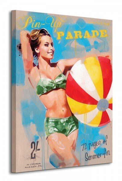 Pin-Up Parade - Obraz na płótnie