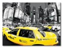 Rush Hour Times Square (Yellow Cabs) - Obraz na płótnie