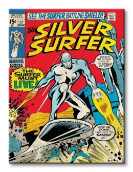 Silver Surfer (Must Live) - Obraz na płótnie