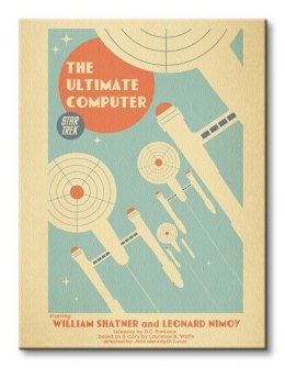 Star Trek (The Ultimate Computer) - Obraz na płótnie
