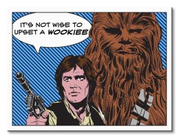 Star Wars Gwiezdne Wojny (Its Not Wise To Upset A Wookiee) - Obraz na płótnie