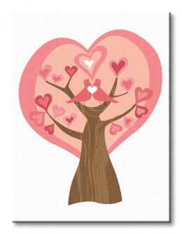 Tree of Love - Obraz na płótnie