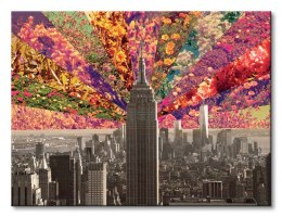 Flowers Of New York - Obraz na płótnie