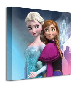 Frozen Anna and Elsa - Obraz na płótnie