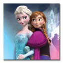 Frozen Anna and Elsa - Obraz na płótnie