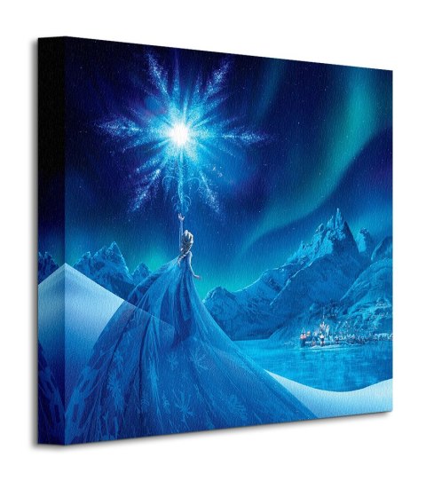 Frozen Kraina Lodu Elsa Ice Star - Obraz na płótnie