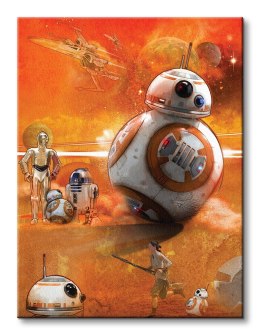 Gwiezdne Wojny Star Wars Episode VII (BB-8 Art) - obraz na płótnie