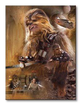 Gwiezdne Wojny Star Wars Episode VII (Chewbacca Art) - obraz na płótnie