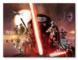 Gwiezdne Wojny Star Wars Episode VII (Galaxy) - obraz na płótnie