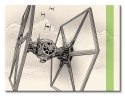 Gwiezdne Wojny Star Wars Episode VII (TIE Fighter Pencil Art) - obraz na płótnie