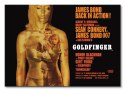 James Bond (Goldfinger - Projection) - Obraz na płótnie