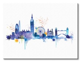 London Skyline - Obraz na płótnie