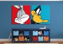 Looney Tunes (Bugs Bunny) - Obraz na płótnie