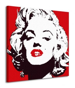 Marilyn Monroe (Red) - Obraz na płótnie