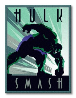 Marvel Deco (Hulk) - Obraz na płótnie