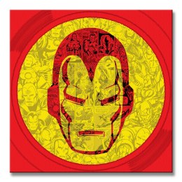 Marvel (Iron Man Helmet Collage) - Obraz na płótnie