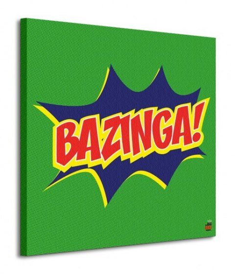 The Big Bang Theory (Bazinga Icon) - Obraz na płótnie