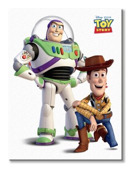 Toy Story (Buzz and Woody) - Obraz na płótnie