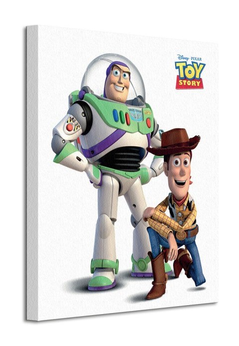 Toy Story (Buzz and Woody) - Obraz na płótnie