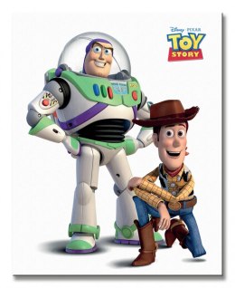 Toy Story (Buzz and Woody) - Obraz na płótnie