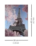 Eiffel Tower Infrared, Paris - Obraz na płótnie