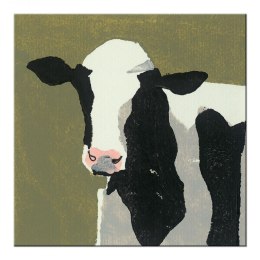 Friesian Cow - Obraz na płótnie