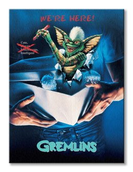 Gremlins (one sheet STRIPE) - Obraz na płótnie