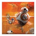 Gwiezdne Wojny Star Wars Ep7 (Bb8-Art) - Obraz na płótnie