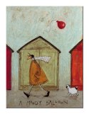 Sam Toft A Moody Balloon - Obraz na płótnie