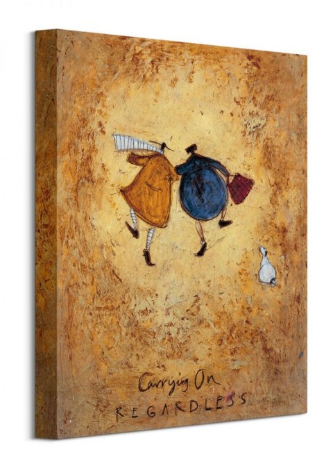 Sam Toft Carrying On Regardless - Obraz na płótnie