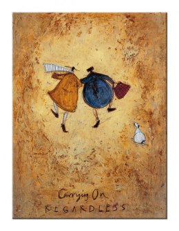 Sam Toft Carrying On Regardless - Obraz na płótnie