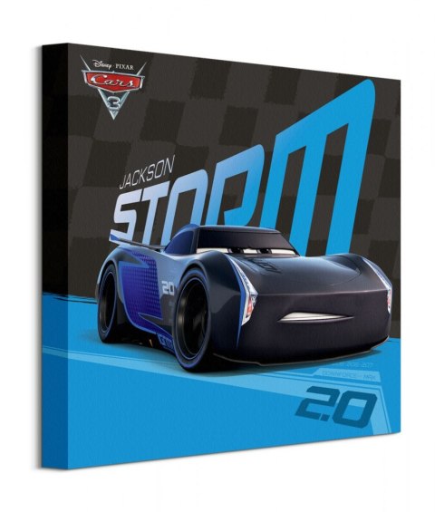 Cars 3 Jackson Storm - obraz na płótnie