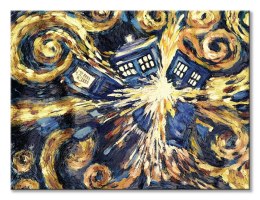 Doctor Who (Exploding TARDIS) - Obraz na płótnie