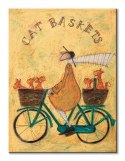 Sam Toft Cat Baskets - obraz na płótnie